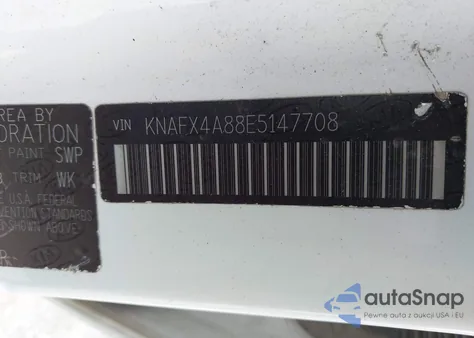 2014 Kia Forte Ex из США, поврежденный, VIN KNAFX4A88E5147708